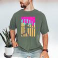 Baseball Drip Bat Boys Ice Cream American Flag 4th Of July Men's Comfort Colors T-Shirt Moss Baseball Drip Bat Boys Ice Cream American Flag 4th Of July Men's Comfort Colors T-Shirt Moss