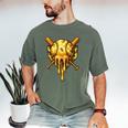 Baseball Drip Ice Cream Camo Cool Men's Comfort Colors T-Shirt Moss