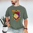 Baseball Drip Ice Cream Drip Halloween Baseball Lovers Men's Comfort Colors T-Shirt Moss Baseball Drip Ice Cream Drip Halloween Baseball Lovers Men's Comfort Colors T-Shirt Moss