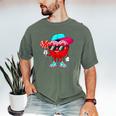 Baseball Drip Ice Cream Valentines Day Baseball Sport Boys Men's Comfort Colors T-Shirt Moss Baseball Drip Ice Cream Valentines Day Baseball Sport Boys Men's Comfort Colors T-Shirt Moss