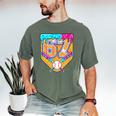 Baseball Drip Number 67 Ice Cream Home Plate Drip Men's Comfort Colors T-Shirt Moss