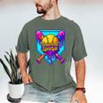 Baseball Drip Outfit Boys Ice Cream Drip Baseball Lifestyle Men's Comfort Colors T-Shirt Moss Baseball Drip Outfit Boys Ice Cream Drip Baseball Lifestyle Men's Comfort Colors T-Shirt Moss