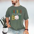 Baseball Granna Of The Birthday Boy Family Matching Men's Comfort Colors T-Shirt Moss Baseball Granna Of The Birthday Boy Family Matching Men's Comfort Colors T-Shirt Moss