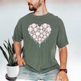 Baseball Heart Drip Valentine's Day Baseball Lover Boys Men Men's Comfort Colors T-Shirt Moss Baseball Heart Drip Valentine's Day Baseball Lover Boys Men Men's Comfort Colors T-Shirt Moss