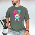 Baseball Ice Cream Drip Number 67 Six Seven Meme 67 Men's Comfort Colors T-Shirt Moss Baseball Ice Cream Drip Number 67 Six Seven Meme 67 Men's Comfort Colors T-Shirt Moss