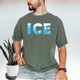 Baseball ICE Ice Cream Drip Baseball Drip Baseball Men's Comfort Colors T-Shirt Moss Baseball ICE Ice Cream Drip Baseball Drip Baseball Men's Comfort Colors T-Shirt Moss