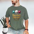 Baseball Lifestyle Drip Men's Comfort Colors T-Shirt Moss Baseball Lifestyle Drip Men's Comfort Colors T-Shirt Moss