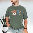 Baseball Lover Drip Number 67 Player 67th Birthday Meme Men's Comfort Colors T-Shirt Moss