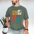 Baseball Player Collage Men Kids Coach Youth Boys Men's Comfort Colors T-Shirt Moss