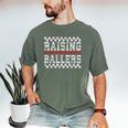 Baseball Player Raising Ballers Game Day Respect The Drip Men's Comfort Colors T-Shirt Moss Baseball Player Raising Ballers Game Day Respect The Drip Men's Comfort Colors T-Shirt Moss