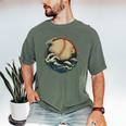 Baseball Waves Ocean Sports Baseball Fans Men's Comfort Colors T-Shirt Moss Baseball Waves Ocean Sports Baseball Fans Men's Comfort Colors T-Shirt Moss