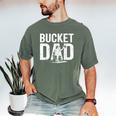 Bucket Dad Softball Dad Baseball Dad Coach Bucket Men's Comfort Colors T-Shirt Moss Bucket Dad Softball Dad Baseball Dad Coach Bucket Men's Comfort Colors T-Shirt Moss