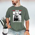 Capybara Love Valentines Day Cute Animal Hearts Raglan Baseball Tee Men's Comfort Colors T-Shirt Moss