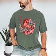 Chinese New Year 2026 Year Of The Horse Raglan Baseball Tee Men's Comfort Colors T-Shirt Moss