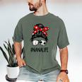 Classy Nana Life Soccer Messy Bun Baseball Mother's Day Men's Comfort Colors T-Shirt Moss Classy Nana Life Soccer Messy Bun Baseball Mother's Day Men's Comfort Colors T-Shirt Moss