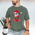 Dabbing Baseball Drip Ice Cream Youth Boy Valentines Day Men's Comfort Colors T-Shirt Moss