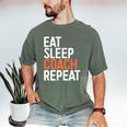 Eat Sleep Coach Repeat Shirt Men Women Baseball Lover Men's Comfort Colors T-Shirt Moss Eat Sleep Coach Repeat Shirt Men Women Baseball Lover Men's Comfort Colors T-Shirt Moss