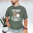 Father Of The Birthday Girl Baseball Dad Leopard Heart Premium Tri-Blend Men's Comfort Colors T-Shirt Moss Father Of The Birthday Girl Baseball Dad Leopard Heart Premium Tri-Blend Men's Comfort Colors T-Shirt Moss
