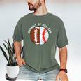 Grammy Of Ballers Football Baseball Grandma Grammy Men's Comfort Colors T-Shirt Moss Grammy Of Ballers Football Baseball Grandma Grammy Men's Comfort Colors T-Shirt Moss