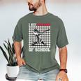I Hit 100 Days Of School Baseball 100th Day Boys Kids Men's Comfort Colors T-Shirt Moss I Hit 100 Days Of School Baseball 100th Day Boys Kids Men's Comfort Colors T-Shirt Moss