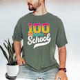 Ice Cream Drip 100 Days Of School Baseball Boys 100th Day Men's Comfort Colors T-Shirt Moss Ice Cream Drip 100 Days Of School Baseball Boys 100th Day Men's Comfort Colors T-Shirt Moss
