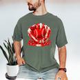Ice Cream Drip Heart Valentines Day Baseball Boys Youth Kids Men's Comfort Colors T-Shirt Moss Ice Cream Drip Heart Valentines Day Baseball Boys Youth Kids Men's Comfort Colors T-Shirt Moss