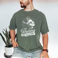 I'Ll Be Waiting For You At Home Baseball Men's Comfort Colors T-Shirt Moss I'Ll Be Waiting For You At Home Baseball Men's Comfort Colors T-Shirt Moss