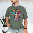 It's My 6733 Days Of School Baseball Ice Cream Dripping Men's Comfort Colors T-Shirt Moss It's My 6733 Days Of School Baseball Ice Cream Dripping Men's Comfort Colors T-Shirt Moss