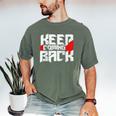 Keep Coming Back Celebrate Recovery Rehab NA AA Raglan Baseball Tee Men's Comfort Colors T-Shirt Moss