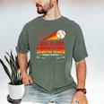 Love Is Our Home Run Baseball Valentine Couple Men's Comfort Colors T-Shirt Moss