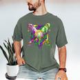 Mardi Gras Ice Cream Drip Baseball Sports For Men Women Kids Men's Comfort Colors T-Shirt Moss Mardi Gras Ice Cream Drip Baseball Sports For Men Women Kids Men's Comfort Colors T-Shirt Moss