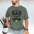 Men Baseball Dad Like a Regular Dad But Cooler Men's Comfort Colors T-Shirt Moss Men Baseball Dad Like a Regular Dad But Cooler Men's Comfort Colors T-Shirt Moss