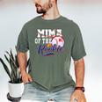 Mima Rookie Of Year 1st Birthday Baseball Theme Matching Men's Comfort Colors T-Shirt Moss