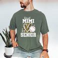 Proud Mimi Of A 2026 Senior Baseball Graduation Leopard Men's Comfort Colors T-Shirt Moss Proud Mimi Of A 2026 Senior Baseball Graduation Leopard Men's Comfort Colors T-Shirt Moss