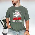 Proud Mom Of A 2026 Senior Baseball Graduation 2026 Men's Comfort Colors T-Shirt Moss Proud Mom Of A 2026 Senior Baseball Graduation 2026 Men's Comfort Colors T-Shirt Moss