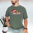 Santa Bruh Baseball Christmas Xmas Meme Pajamas Family Men's Comfort Colors T-Shirt Moss Santa Bruh Baseball Christmas Xmas Meme Pajamas Family Men's Comfort Colors T-Shirt Moss