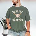 Schlitt Happens Baseball Apparel Love The Bronx Men's Comfort Colors T-Shirt Moss Schlitt Happens Baseball Apparel Love The Bronx Men's Comfort Colors T-Shirt Moss