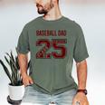 SENIOR BASEBALL DAD 2025 MAROON BASEBALL DAD SENIOR 25 4 Men's Comfort Colors T-Shirt Moss SENIOR BASEBALL DAD 2025 MAROON BASEBALL DAD SENIOR 25 4 Men's Comfort Colors T-Shirt Moss