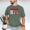 Senior Night Class Of 2026 Baseball Seniors Matching Team Men's Comfort Colors T-Shirt Moss