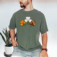 Shamrock Baseball Basketball Football St Patricks Day Men's Comfort Colors T-Shirt Moss Shamrock Baseball Basketball Football St Patricks Day Men's Comfort Colors T-Shirt Moss