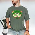 Six Seven 67 Meme Baseball Coquette Bow St Patrick's Day Men's Comfort Colors T-Shirt Moss Six Seven 67 Meme Baseball Coquette Bow St Patrick's Day Men's Comfort Colors T-Shirt Moss
