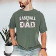 Softball Ball Dad Baseball Dad Parent Fathers Day Baseball Men's Comfort Colors T-Shirt Moss Softball Ball Dad Baseball Dad Parent Fathers Day Baseball Men's Comfort Colors T-Shirt Moss
