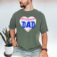 Softball Dad Baseball Dad Tee Ball Dad Premium Men's Comfort Colors T-Shirt Moss Softball Dad Baseball Dad Tee Ball Dad Premium Men's Comfort Colors T-Shirt Moss