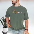 Sports Math Equation Baseball Bat Ball Glove Graphic Teacher Men's Comfort Colors T-Shirt Moss Sports Math Equation Baseball Bat Ball Glove Graphic Teacher Men's Comfort Colors T-Shirt Moss