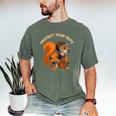 Squirell Baseball Catcher Player Joke Tee Protect Your Nuts Men's Comfort Colors T-Shirt Moss Squirell Baseball Catcher Player Joke Tee Protect Your Nuts Men's Comfort Colors T-Shirt Moss