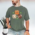 St Patricks Day Shamrock Basketball Baseball Irish Boys Men Men's Comfort Colors T-Shirt Moss