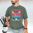 I Survived 100 Days Of School Baseball Cream Drip Boys Men's Comfort Colors T-Shirt Moss I Survived 100 Days Of School Baseball Cream Drip Boys Men's Comfort Colors T-Shirt Moss