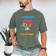 I Survived 67 Days Of School Baseball Drip Six Seven Meme Men's Comfort Colors T-Shirt Moss