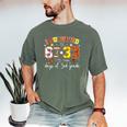 I Survived 6733 Days Of 3rd Grade Baseball Football 100 Day Men's Comfort Colors T-Shirt Moss