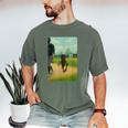 Tung Tung Tung Sahur Baseball Meme Men's Comfort Colors T-Shirt Moss Tung Tung Tung Sahur Baseball Meme Men's Comfort Colors T-Shirt Moss